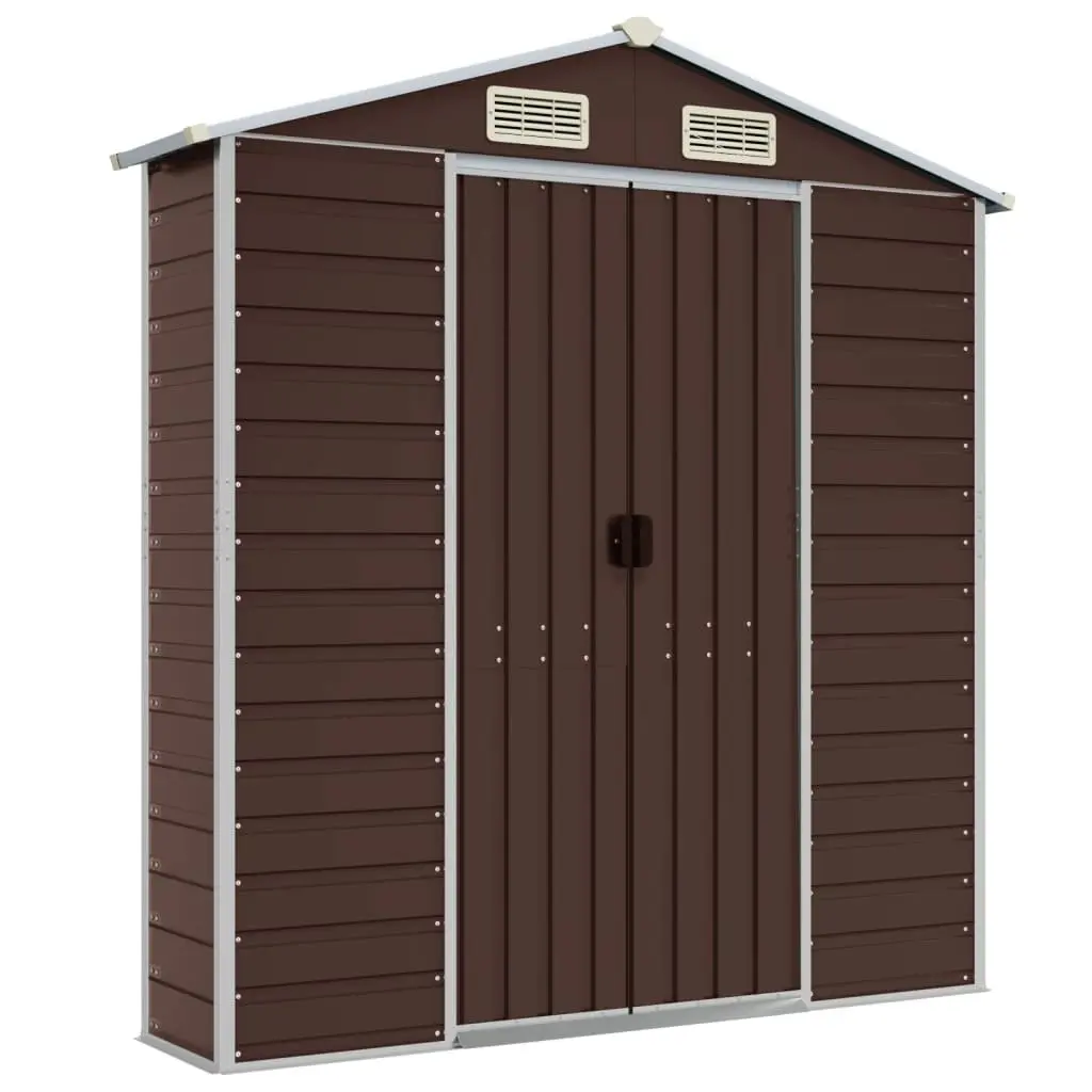 Brown Garden Shed for Effective Storage
