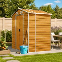 Reliable Brown Garden Shed for All Your Storage Needs