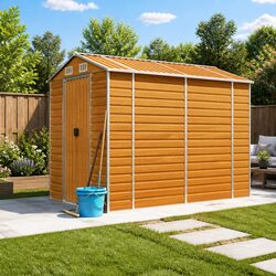 Warm and Reliable Garden Shed for Outdoor Storage Needs