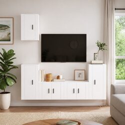 Reliable 5 Piece TV Cabinet Set for Lasting Value