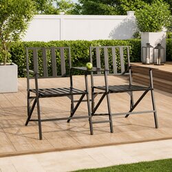 Reliable Folding 2-Seater Garden Bench with Table