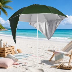 Reliable Beach Parasol with Essential Features 215cm