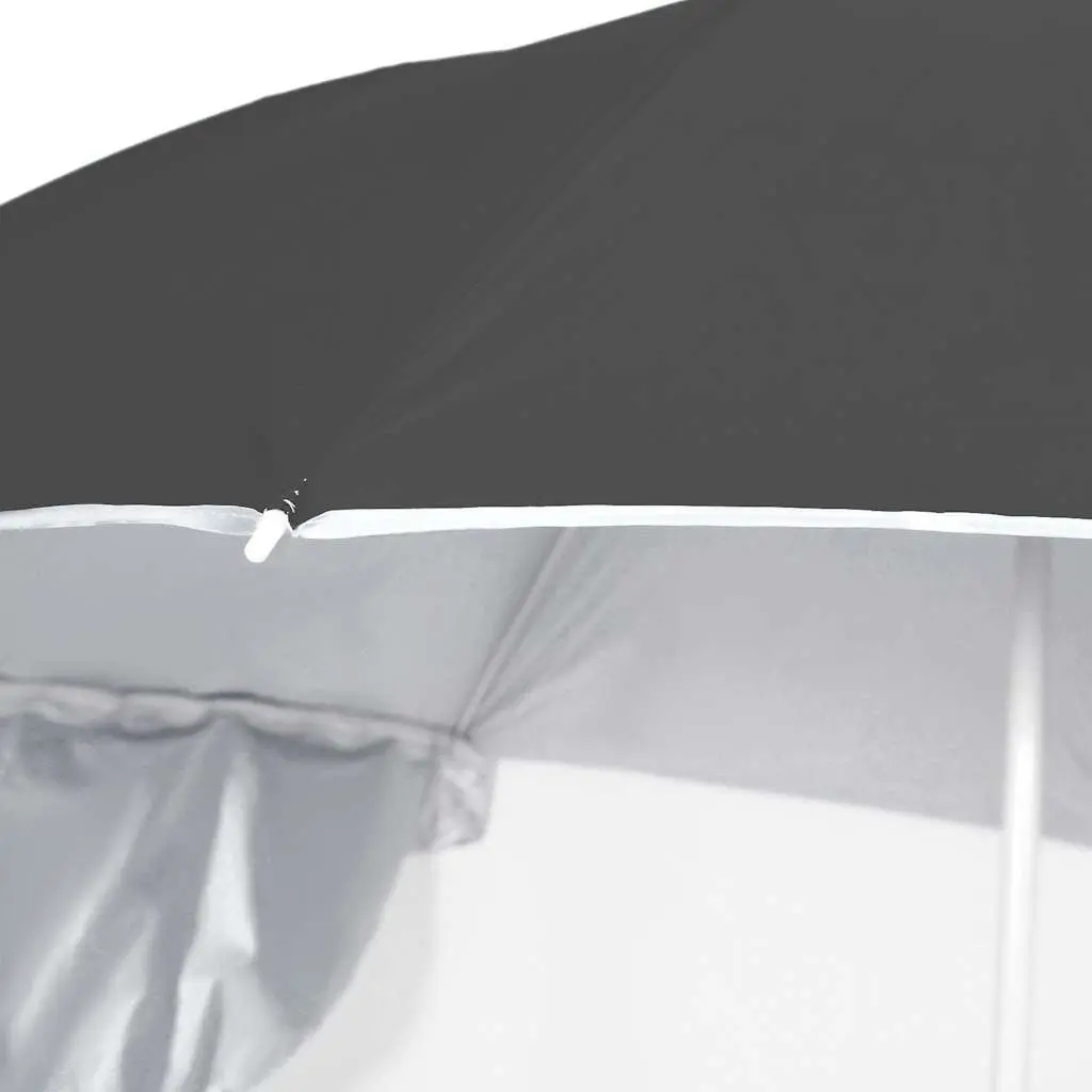 Beach Parasol Outdoor Sun Shelter 215cm Anthracite