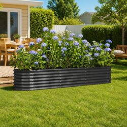 Sturdy Raised Garden Bed with Practical Design