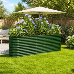 Reliable Galvanised Garden Raised Bed for Planting