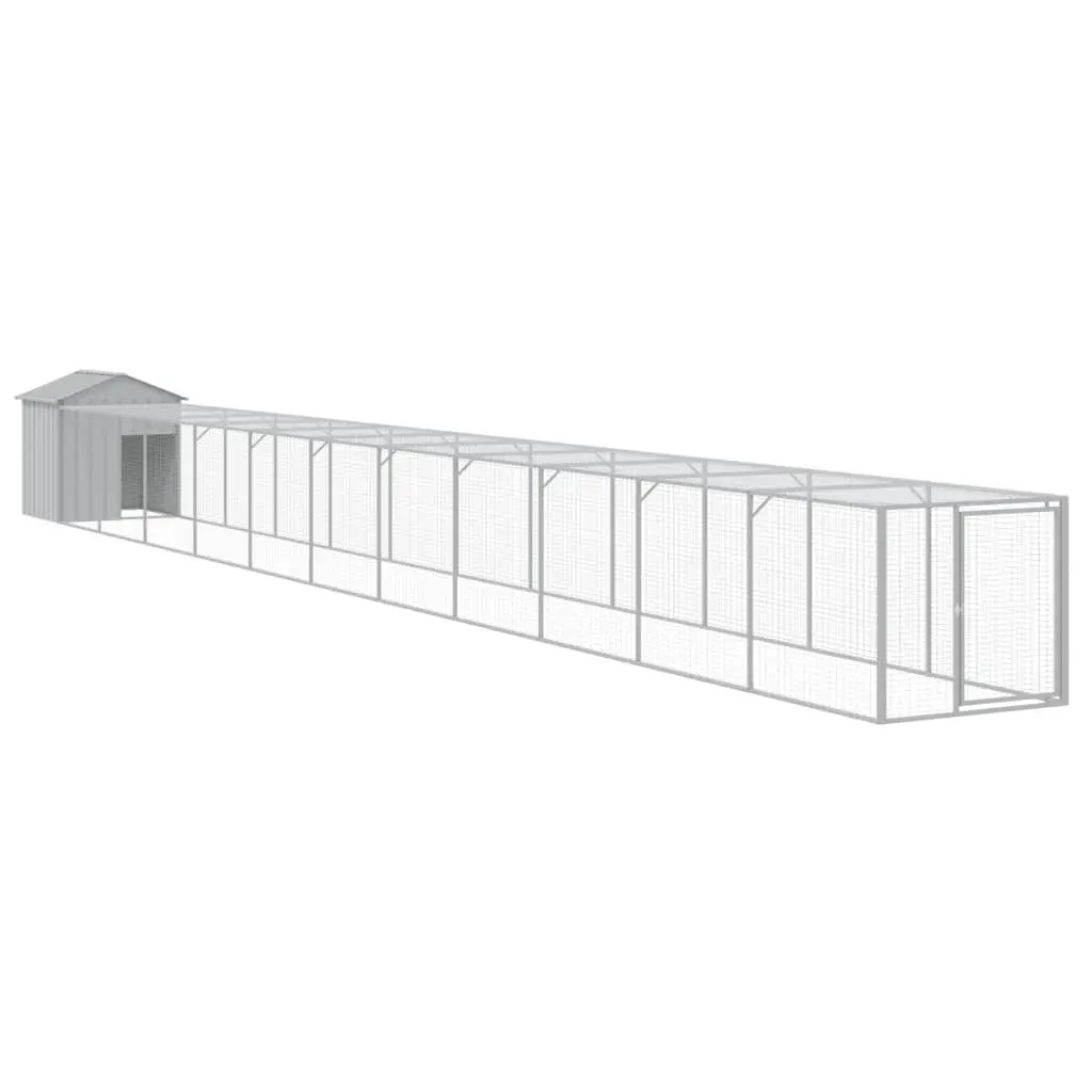 Chicken Cage with Run for Safety and Comfort