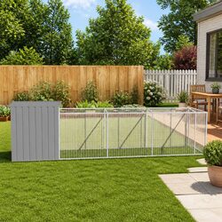 Safe and Secure Dog House with Run for Your Pet