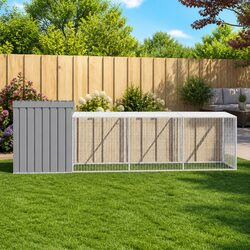 Reliable and Sturdy Chicken Cage with Run
