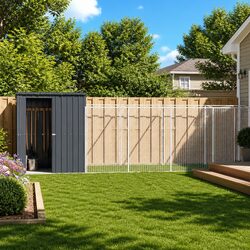 Comfortable and Safe Dog House with Run