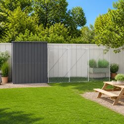 Reliable Dog House with Extended Run for Small Dogs