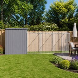 Comfortable and Safe Dog House with Extended Run