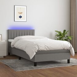 Comfortable Box Spring Bed with Practical Features