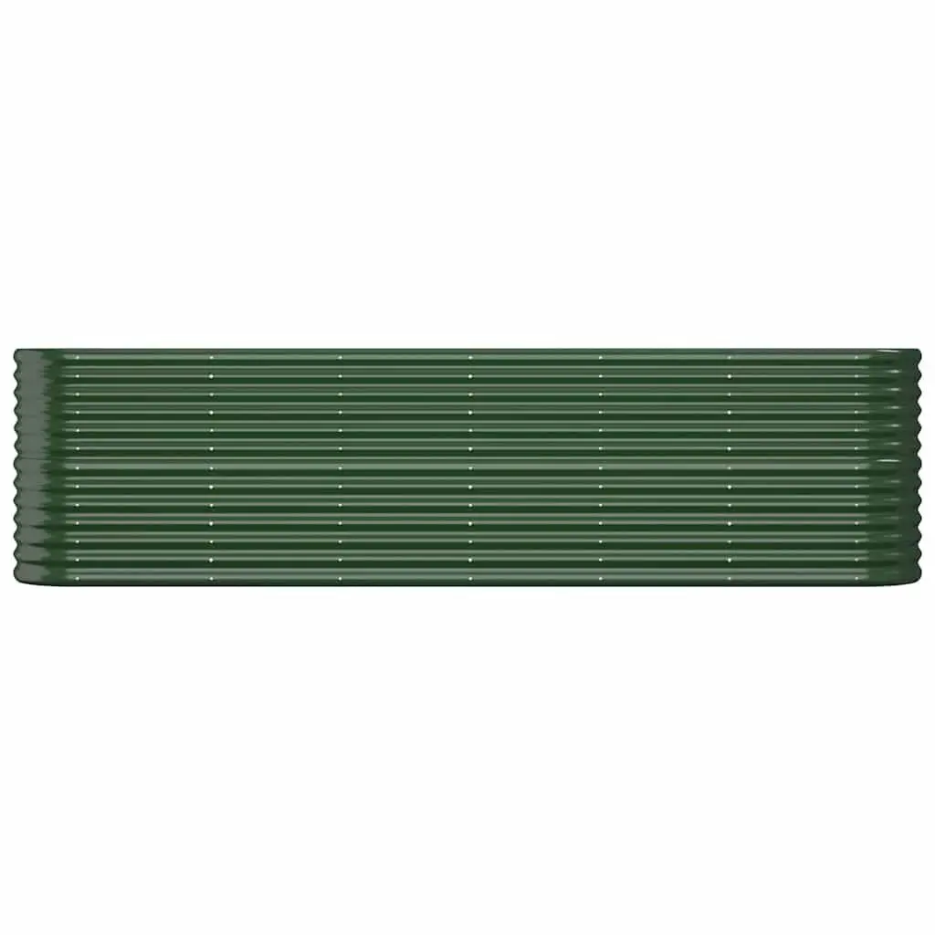 Garden Raised Bed Planter Box Outdoor Vegetable Flower Herb 260 x 40 x 68 cm Green