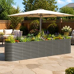 Value and Practicality in a Galvanised Steel Garden Bed