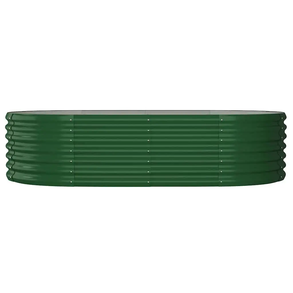 Garden Raised Bed Planter Box Outdoor Vegetables Flowers 152 x 80 x 36 cm Green