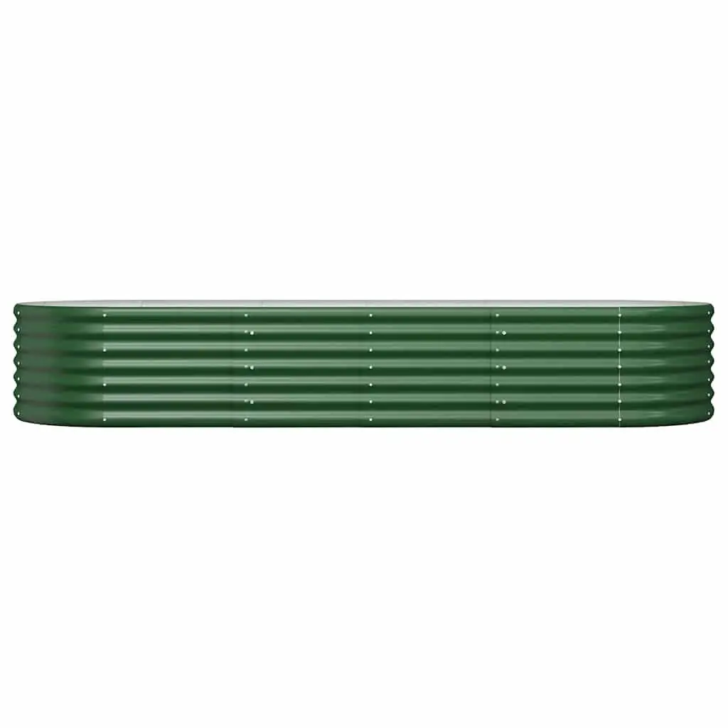 Garden Raised Bed Planter Box Outdoor Vegetable Flower Herb Container 224 x 80 x 36 cm Green