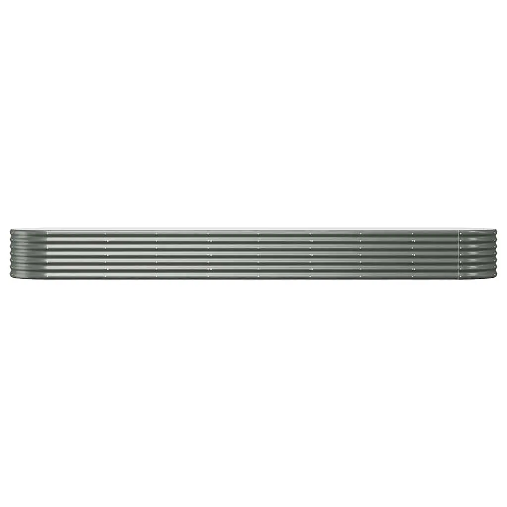 Garden Raised Bed Outdoor Planter Box Large Deep Frame Grey