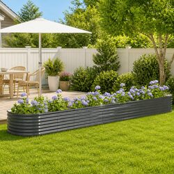 Anthracite Steel Planter: Value and Versatility