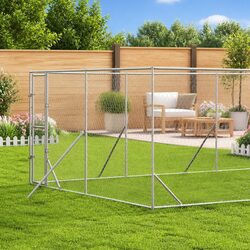 Warm and Safe 4x8x2m Outdoor Dog Kennel Run