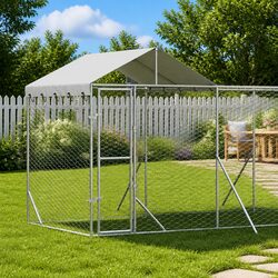 Reliable Outdoor Dog Kennel with Roof for Your Pets