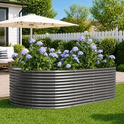 Reliable Raised Garden Bed with Practical Design