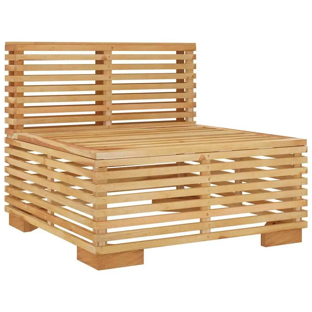 Teak Wood Middle Sofa Section with Cushions