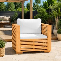 Reliable Outdoor Garden Sofa Chair with Comfort in Mind