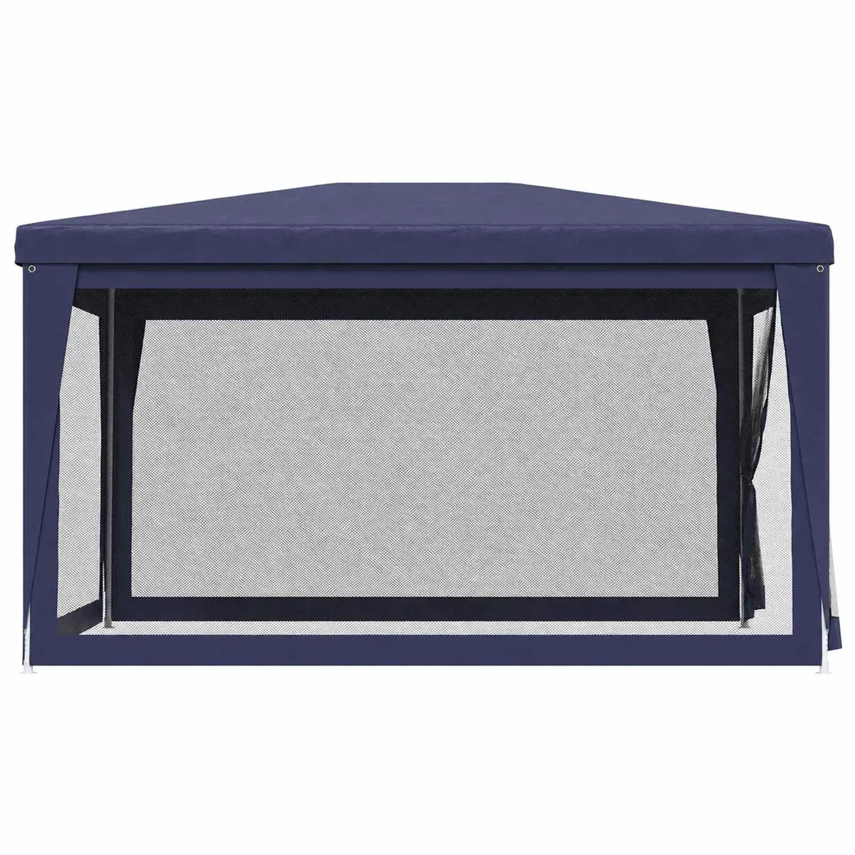 Party Tent Gazebo Outdoor Canopy 3x4m Blue with Mesh Sidewalls