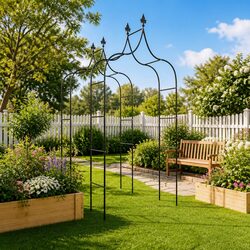 Reliable Garden Arch Set of 2 for Your Outdoor Needs