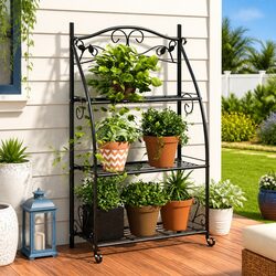 Reliable 3-Tier Plant Stand: Practical and Stylish