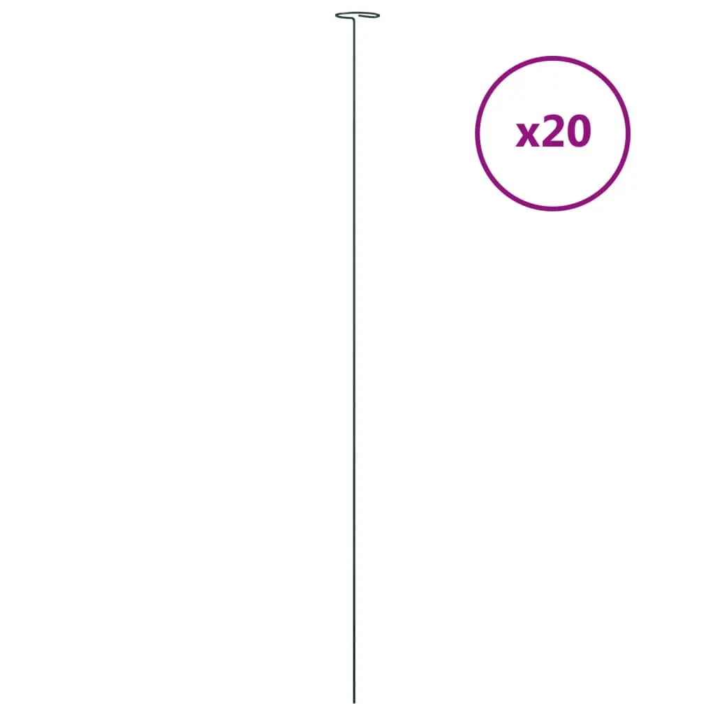 Plant Stakes Support for Climbing Plants 91 cm Dark Green