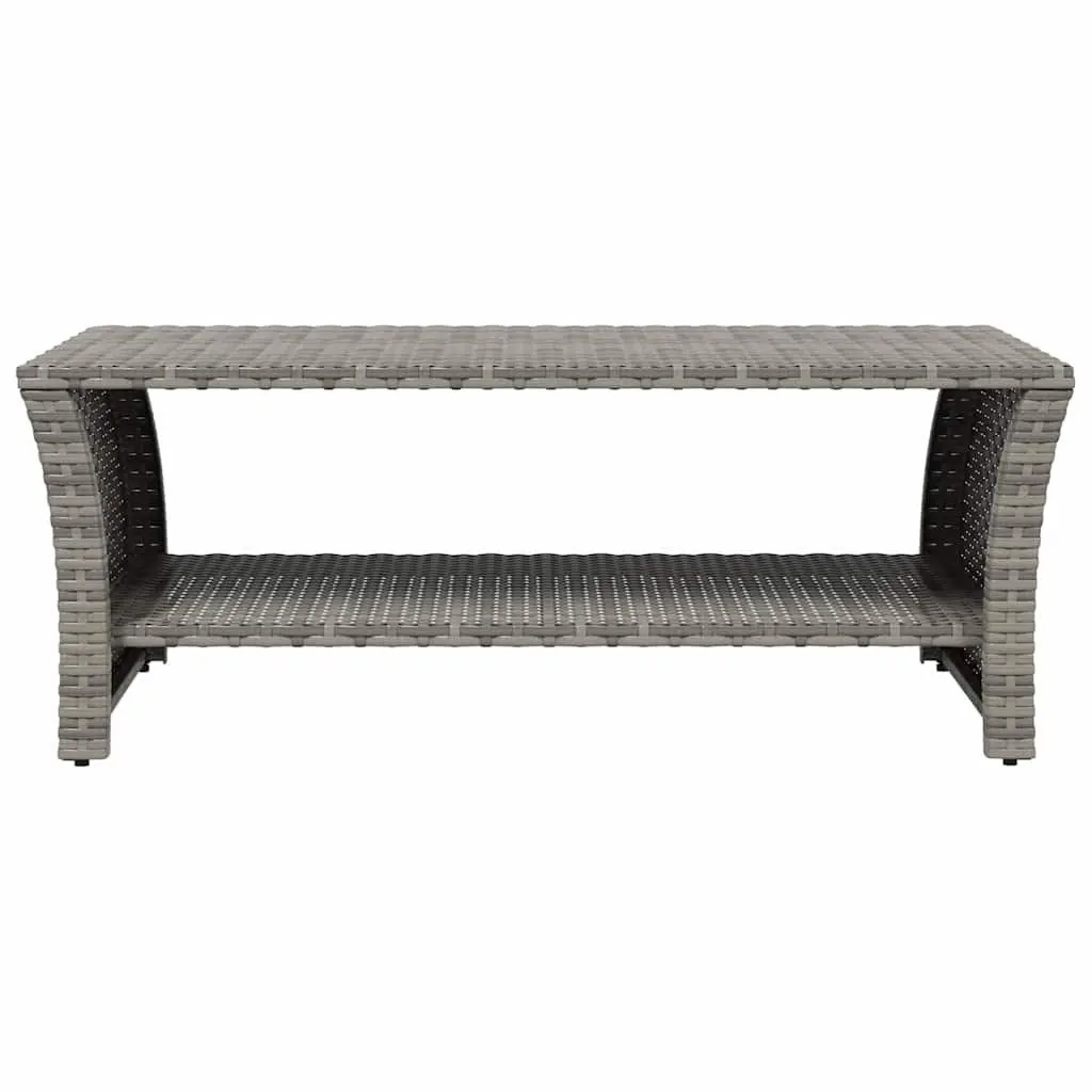 Grey Coffee Table with Ample Storage