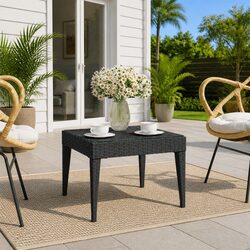 Reliable Black Accent Table 50x50x38 cm for Everyday Use