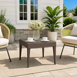 Brown Side Table: Durable and Easy to Maintain