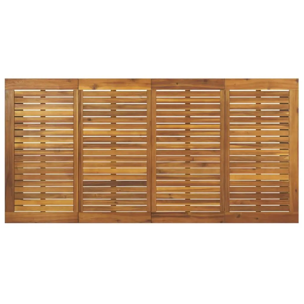 Garden Dining Table Outdoor Acacia Wood 180 x 90 x 75 cm Brown