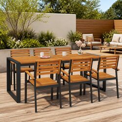 Reliable and Stylish Outdoor Acacia Wood Table