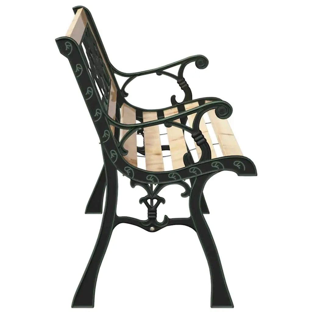 Garden Bench with Cushion for Outdoor Comfort