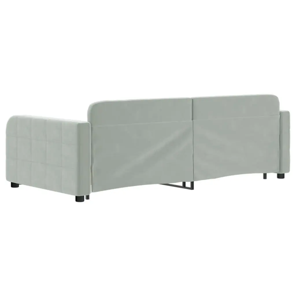 Grey Daybed with Trundle and Storage