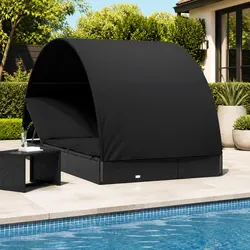 Reliable 2-Person Sun Lounger: Practical and Stylish