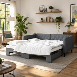 Comfortable and Practical Daybed with Trundle