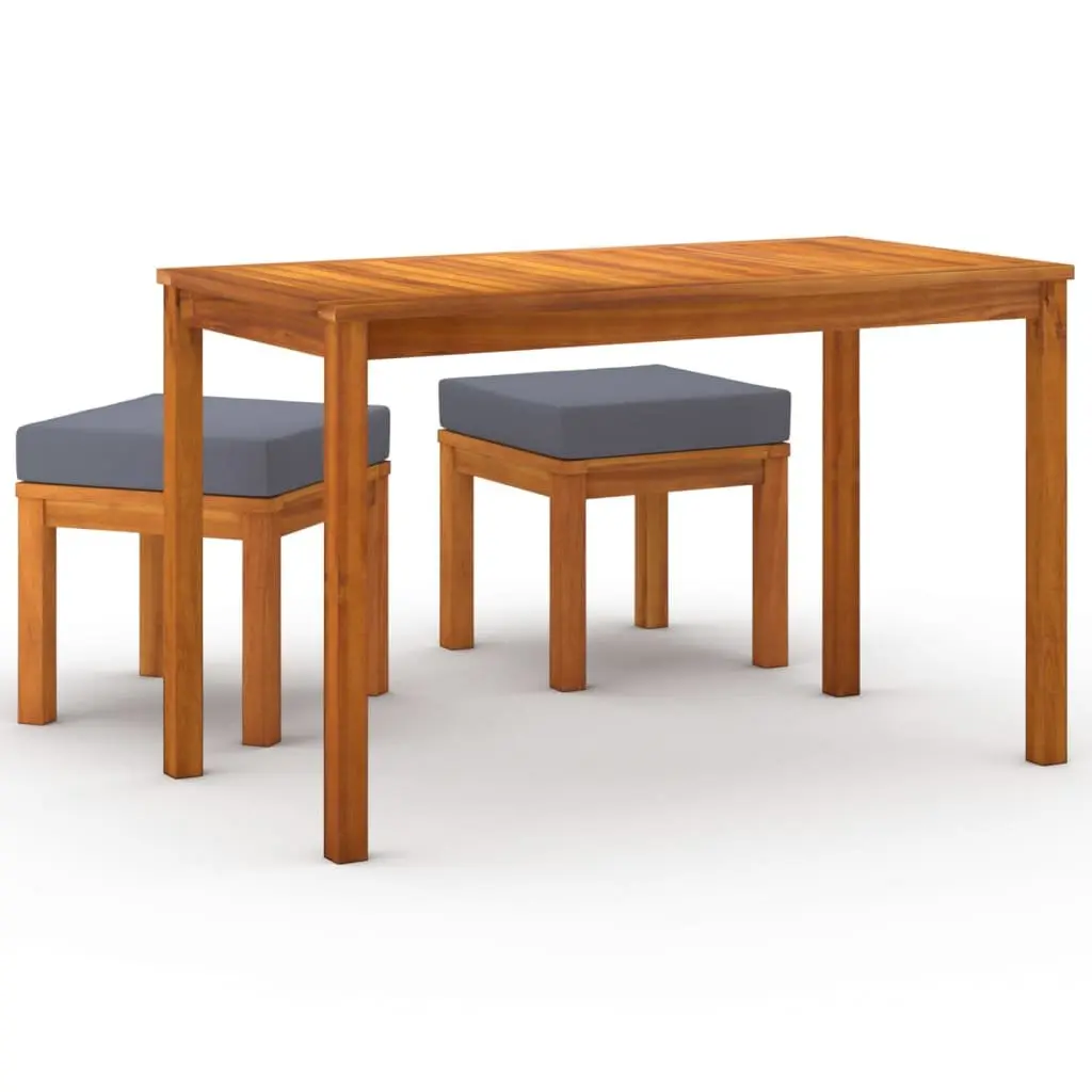 3 Piece Garden Dining Set