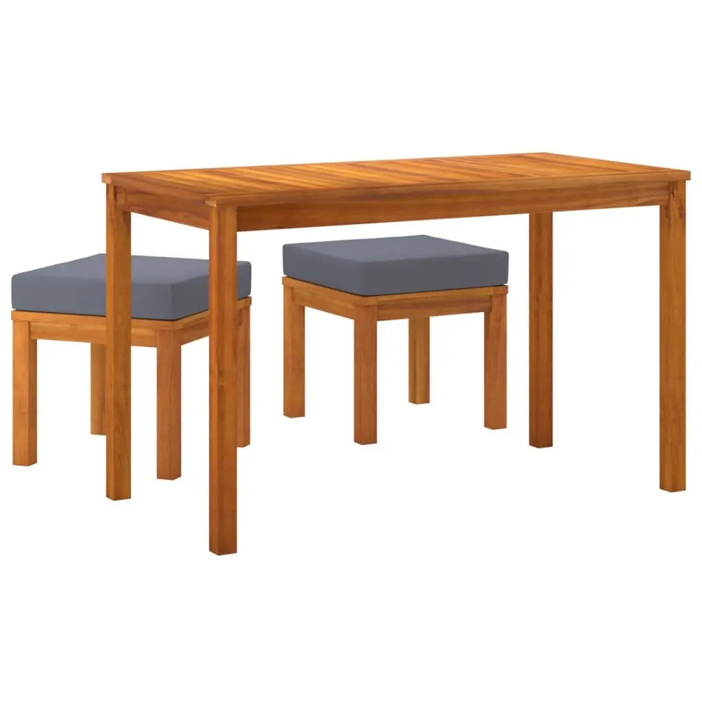 3 Piece Garden Dining Set