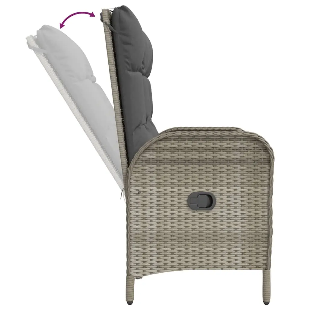 Reclining Garden Bench
