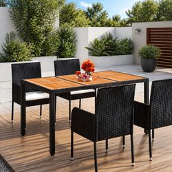 Reliable Garden Table: Practical and Stylish 150x90x75cm
