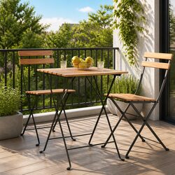 Reliable Folding Bistro Table Built for Outdoor Use