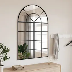 Black Arch Wall Mirror: Style Meets Practicality