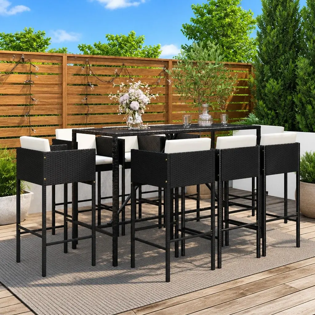 9-Piece Garden Bar Set