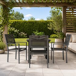 Practical 5-Piece Garden Dining Set for Comfort and Value