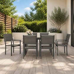 Value-Driven 7-Piece Garden Dining Set for Outdoors