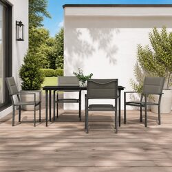 Reliable 5-Piece Dining Set for Outdoor Gatherings